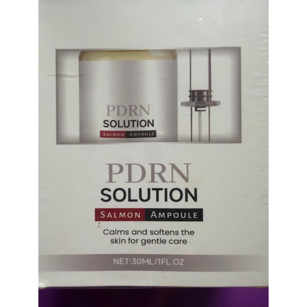 PDRN Solution Salmon Ampoule Calming Softening Skin Care Serum 30ml 1fl oz NEW